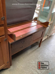 Marble Top Tiled Back Washstand