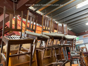 Set of Seven Dining Chairs