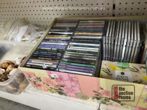Box of CD's