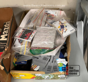 Quantity of Phone & Football Cards