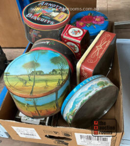 Quantity of Biscuit Tins including Arnotts