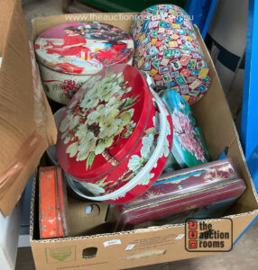 Quantity of Biscuit Tins including Arnotts