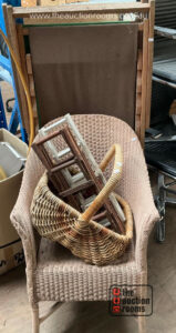 Cane Chair  Basket & 2 x Picnic Chairs