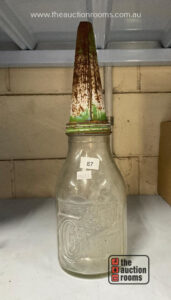 Wakefield Castrol Embossed Oil Bottle