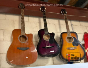 3 x Accoustic Guitars