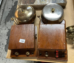 2 x Wooden Bell Boxes