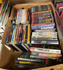 Quantity of DVD's