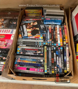 Quantity of DVD's
