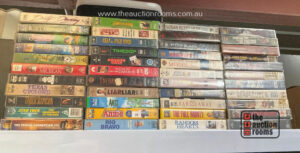 Quantity of VHS Tapes