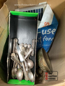 Quantity of Cutlery  Brass  etc