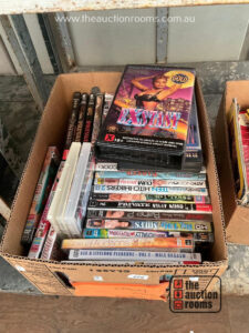 Quantity of Adult DVD's & VHS