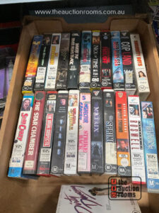 Quantity of VHS Tapes