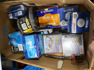 Quantity of Office Supplies  DVD's  etc