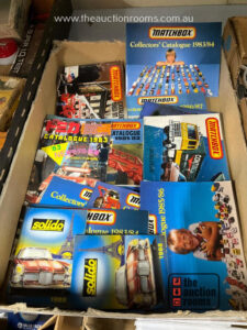 Quantity of Matchbox Catalogues