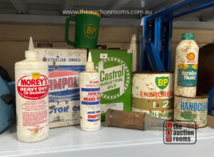 Quantity of Oil & Grease Tins