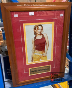 Kylie Minogue Signed Print