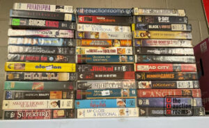 Quantity of VHS Tapes